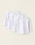 Pack 3 maillots de corps Blanc 1 - vertbaudet enfant 