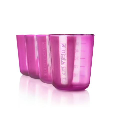 Lot de 4 premières tasses d'apprentissage Rose 1 - vertbaudet enfant 