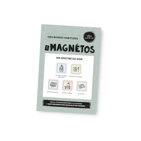 Les magnétos - mes bonnes habitudes - ma routine du soir Multi-coloured 1 - vertbaudet enfant 