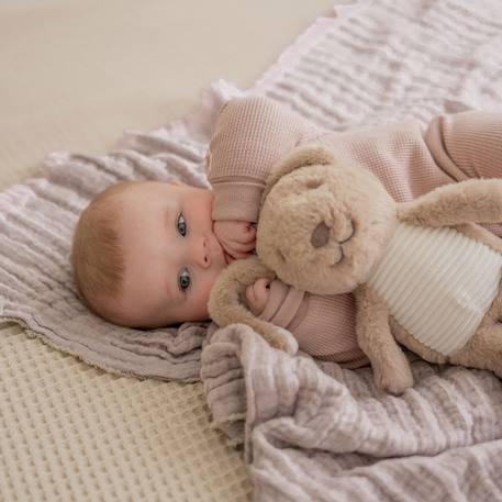 Peluche bruit blanc milo le lapin Beige+Blanc, bleu+Gris 5 - vertbaudet enfant 