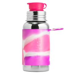Puériculture-Gourde sport en inox 550 ml - pink
