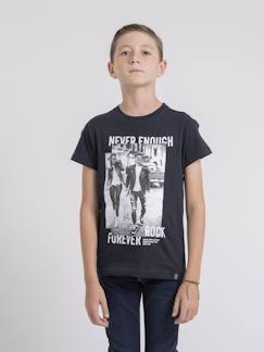 Garçon-T-shirt, polo, sous-pull-T-shirt-T-shirt col rond pur coton jamijel garçon