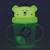 Tasse anti fuite + paille lestée ours polaire phosphorescent - v3 Jaune 4 - vertbaudet enfant 