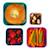 Lot de 4 boites gigognes felicity fox Multi-coloured 4 - vertbaudet enfant 
