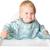 Bavoir manches longues nomade taille unique hiboux Vert 2 - vertbaudet enfant 