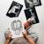 Boîte de 6 cartes imagier en noir et blanc - safari Multi-coloured 3 - vertbaudet enfant 