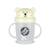 Tasse anti fuite + paille lestée ours polaire phosphorescent - v3 Jaune 1 - vertbaudet enfant 