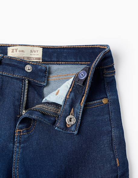 Jean flexible Bleu+Bleu foncé 7 - vertbaudet enfant 