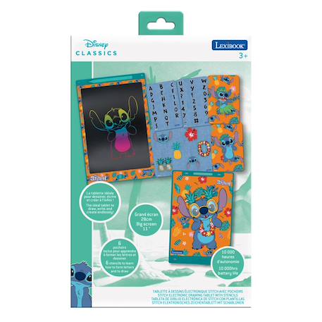 Tablette à dessins électronique Stitch Ardoise Magique Bleu 6 - vertbaudet enfant 