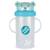 Grande tasse anti fuite + paille lestée ourson bleu - 300 ml Bleu 1 - vertbaudet enfant 