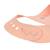 Bavoir en silicone - happy fruits cerise Rose 5 - vertbaudet enfant 