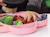 Coffret repas en silicone ventouse 4 pièces Rose 3 - vertbaudet enfant 
