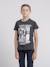 T-shirt col rond pur coton jamijel garçon Antra+Bleu marine+Noir 5 - vertbaudet enfant 