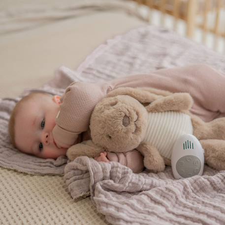 Peluche bruit blanc milo le lapin Beige+Blanc, bleu+Gris 4 - vertbaudet enfant 