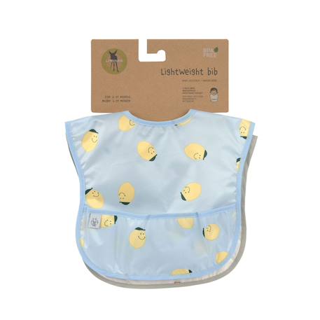 Lot de 2 bavoirs à poche happy fruits citron Multi-coloured 4 - vertbaudet enfant 