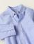 Body-chemise en coton Blanc+Bleu clair 7 - vertbaudet enfant 