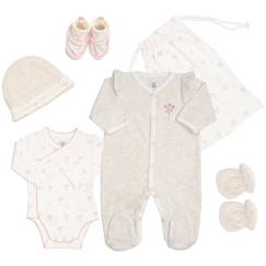 -Tenue de naissance pour bébé - fleurs