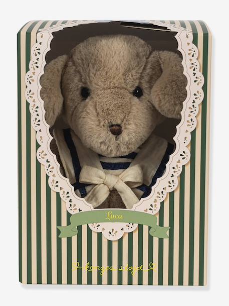 Luca sailor peluche chien marron 4 - vertbaudet enfant 