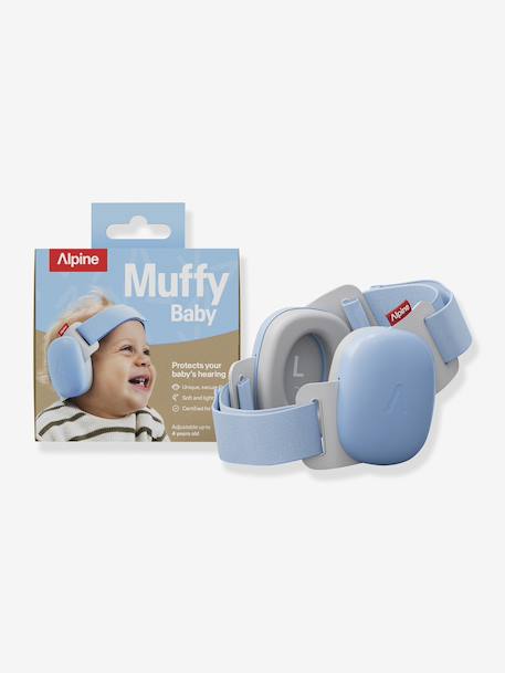 Casque antibruit Muffy baby bleu+menthe+rose nude 6 - vertbaudet enfant 
