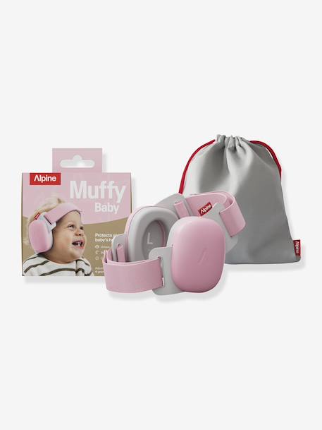 Casque antibruit Muffy baby bleu+menthe+rose nude 18 - vertbaudet enfant 
