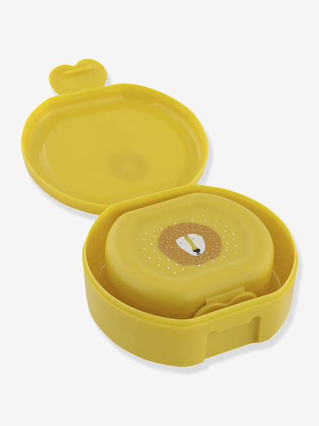 Boite à goûter à clip bleu+jaune+orange+rose nude+vert 15 - vertbaudet enfant 