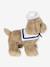 Peluche chien Milou et son coussin marron 5 - vertbaudet enfant 