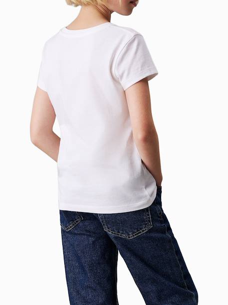 T-shirt manches courtes Blanc 3 - vertbaudet enfant 
