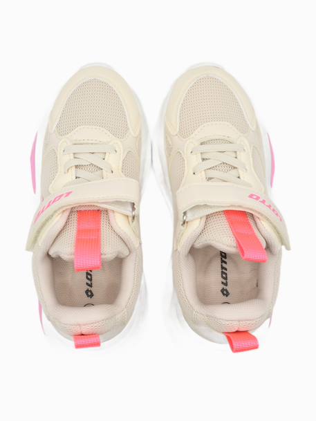 Basket bologna Beige / rose+Noir+Noir / blanc 4 - vertbaudet enfant 