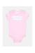 Bodies logotypé Rose / blanc 2 - vertbaudet enfant 