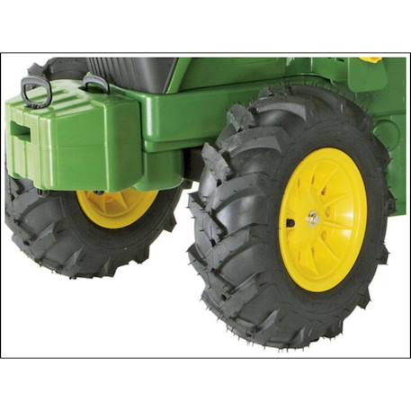 Rollyfarmtrac john deere 7930 avex pneus gonflable Vert et jaune 3 - vertbaudet enfant 