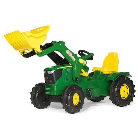 Rollyfarmtrac john deere 6210r - rollytrac lader Vert et jaune 1 - vertbaudet enfant 