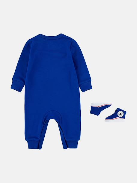 Combinaison 2 pièces Bleu+Noir+Rouge 4 - vertbaudet enfant 