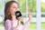 Karaoke microphone bluetooth/sans fil avec effets sonores et lumineux Noir 2 - vertbaudet enfant 