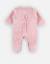 Pyjama dors-bien girafe en velours Rose 2 - vertbaudet enfant 