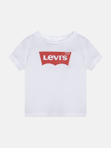 T-shirt manches courtes Light blue+Rouge 4 - vertbaudet enfant 