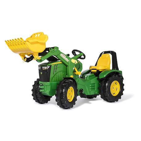 Tracteur à pédales rolly x-trac premium john deere Vert et jaune 1 - vertbaudet enfant 