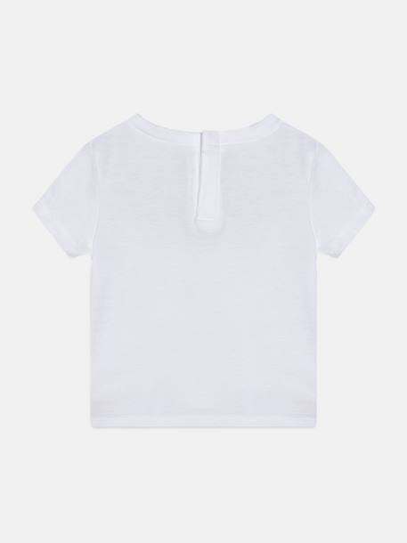 T-shirt manches courtes Light blue+Rouge 5 - vertbaudet enfant 