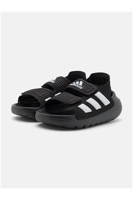 Sandales à scratchs Noir / blanc 2 - vertbaudet enfant 