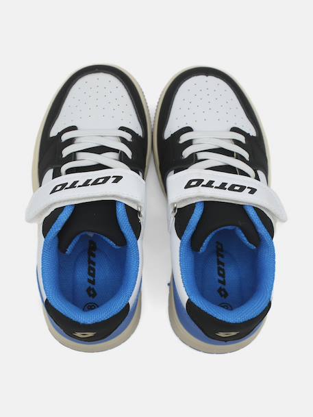 Basket taranto Blanc / bleu+Blanc cassé / marron+Noir / blanc 4 - vertbaudet enfant 