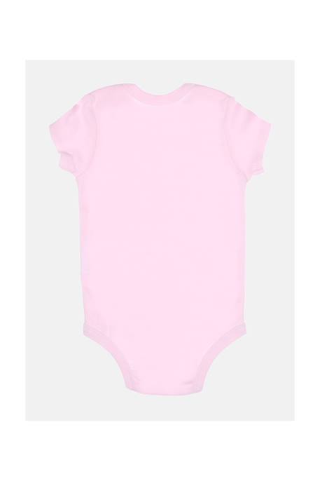 Bodies logotypé Rose / blanc 4 - vertbaudet enfant 