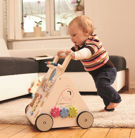 Chariot de marche kiddycruiser Blanc 3 - vertbaudet enfant 