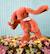 Peluche lapin fleurette 25 cm Blanc+Bleu+Orange+Rose+Vert 16 - vertbaudet enfant 
