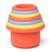 Gobelets gigognes en silicone Rouge 4 - vertbaudet enfant 