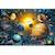 Puzzle notre système solaire 200 pièces Jaune 2 - vertbaudet enfant 