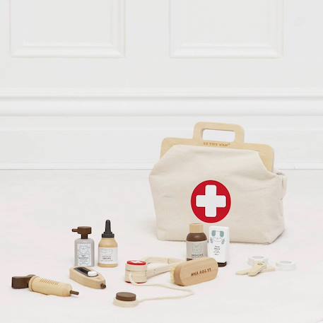 Mallette de vétérinaire et ses accessoires Beige 4 - vertbaudet enfant 