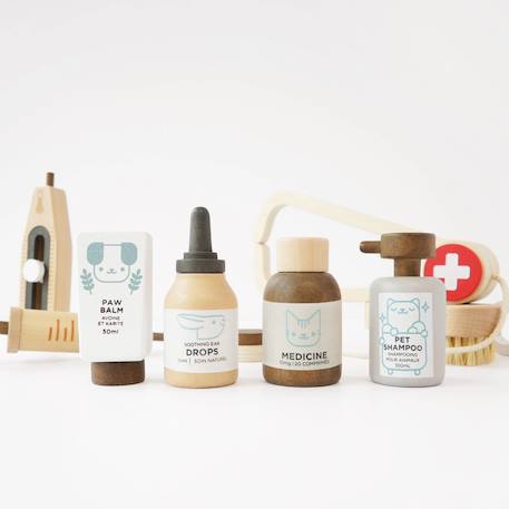 Mallette de vétérinaire et ses accessoires Beige 6 - vertbaudet enfant 