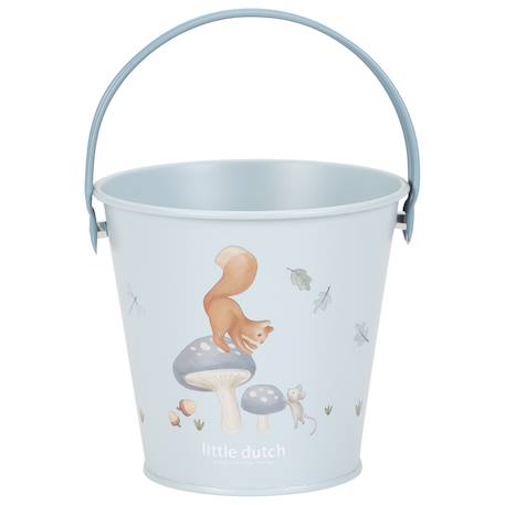 Seau en métal Bleu+Rose 2 - vertbaudet enfant 