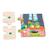 4 puzzles la maison Bleu 3 - vertbaudet enfant 