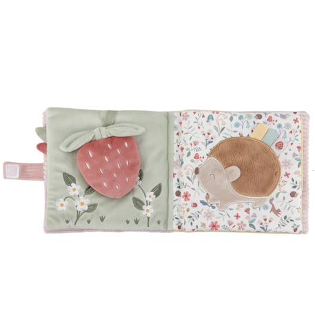 Livre d'activités tissu fairy garden Rose 3 - vertbaudet enfant 