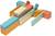 Set de 24 pièces sunset Orange 4 - vertbaudet enfant 